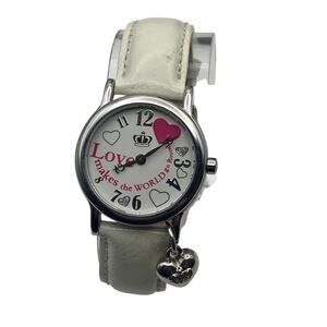 Juicy Couture Women's Watch 32mm Love Makes The World Go Round -New Battery